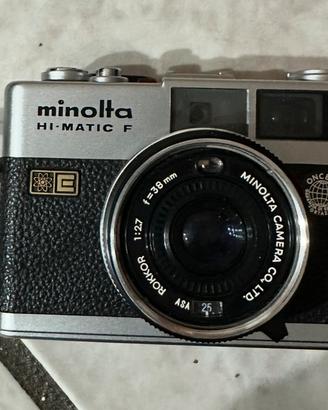 Fotocamera anni 70 minolta