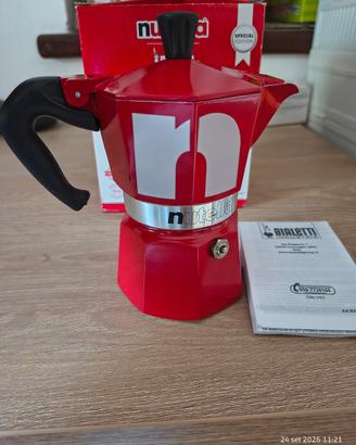 Caffettiera Bialetti in edizione speciale Nutella 