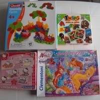 KIT 5 GIOCHI DI CREATIVITA' PER BAMBINA 3-5anni