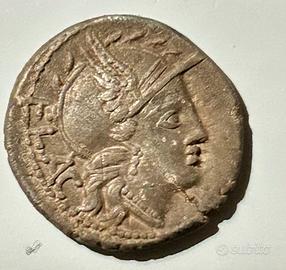 Moneta Romana Denario argento