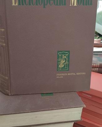 enciclopedia motta  completa  più  due volumi