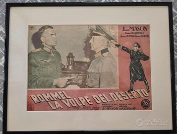 Locandina Rommel la volpe del deserto