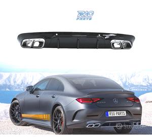 DIFFUSORE PER MERCEDES W257 18-24 LOOK CLS63 OO---