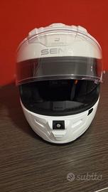 Casco integrale SENA Phantom Bianco (taglia M)