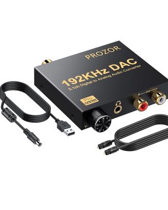 Convertitore audio digitale/ analogico PROZOR 192K