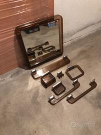 Set Bagno in materiale trasparente