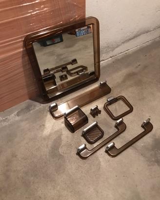 Set Bagno in materiale trasparente