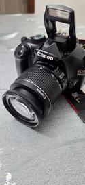 Canon  1100d con obiettivo 18-55