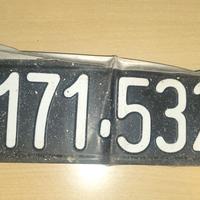 targa d'epoca austriaca 