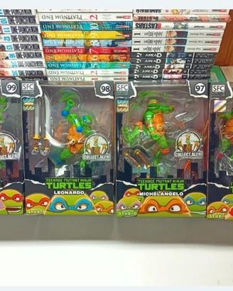 4 action figure dei Teenage Mutant Ninja Turtles