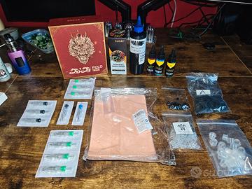 KIT TATUAGGIO COMPLETO DRAGONHAWK FOLD PRO