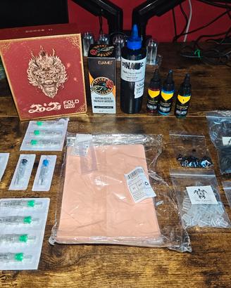 KIT TATUAGGIO COMPLETO DRAGONHAWK FOLD PRO