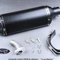 Terminale scarico AVDB da adattare - Le prodigieux