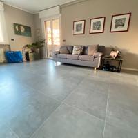 3 locali + serivizi arredato-cantina e box