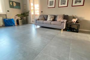 3 locali + serivizi arredato-cantina e box