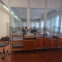 Parete attrezzata vintage 3,20 m – design anni ’60