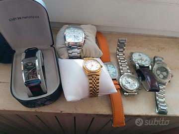 7 orologi fra cui uno zenith