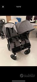 Passeggino gemellare/fratellare bugaboo