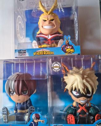 My Hero Academia - 3 personaggi-18 cm Salvadanai