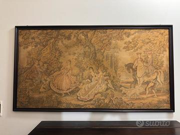 Grande arazzo stile Gobelin/Aubusson