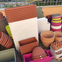 stock di vasi Veca, Euro3plast e terracotta