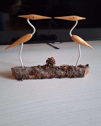 scultura in legno 