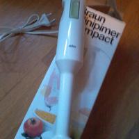 MINIPIMER BRAUN COMPACT FUNZIONANTE  PICCOLA ROTTU