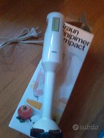 MINIPIMER BRAUN COMPACT FUNZIONANTE  PICCOLA ROTTU