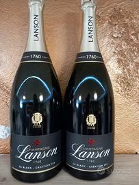 Champagne Magnum Lanson black creation 259