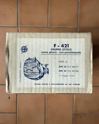 Faro anteriore Ape 50