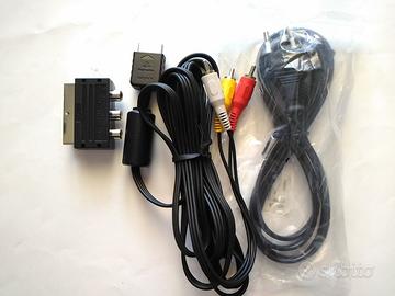 CAVO AV PLAYSTATION PS1 PS2 PS3 NUOVO ORIGINALE +
