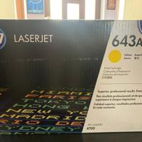 TONER GIALLO STAMPANTE HP LASERJET 4700 ORIGINALE