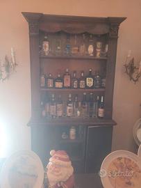 Mobile per angolo Bar in legno