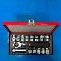 Chiavi a Bussola Cricchetto set 11 misure (8-19)