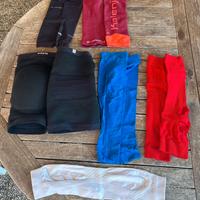 Kit pallavolo: ginocchiere manicotti scaldapolpacc