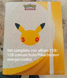 Album completo regular  30° Anniversario Pokémon 
