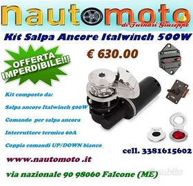 Kit Salpa Ancora Italwinch 500W 12v per catena da