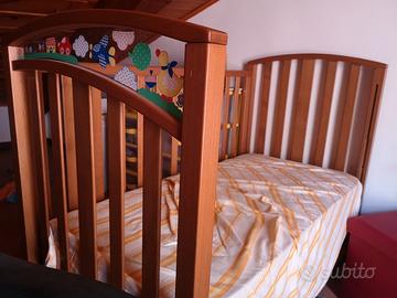 Lettino FOPPAPEDRETTI per neonato con materasso