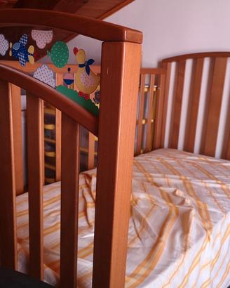 Lettino FOPPAPEDRETTI per neonato con materasso