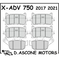 KIT PASTIGLIE X-ADV 750 17-21