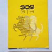 Ferrari 308 GTB 1976 depliant n. 120/76 originale 