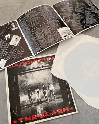disco vinile THE CLASH completo di inserto