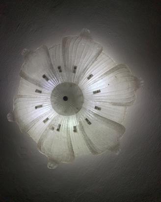 Lampadario vetro di murano