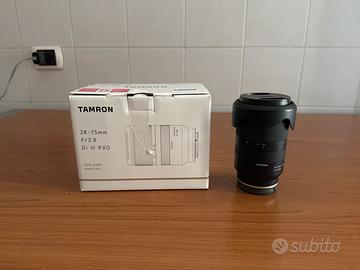 Obiettivo Tamron 28-75mm f/2.8 Di III RXD