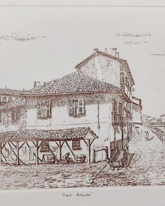 LILLO FARINELLA - Milano 1800, Vicolo lavandai