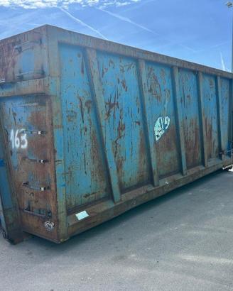 CONTAINER SCARRABILE USATO A CIELO APERTO