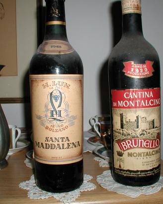 Vino da Collezione Brunello di Montalcino