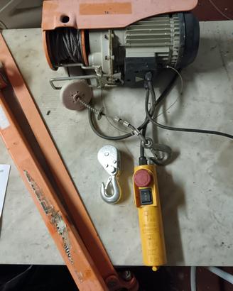 argano elettrico unicraft 