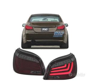 FANALI BMW E60 03-07 LED ROSSO AFFUMICATO 4 PORTE
