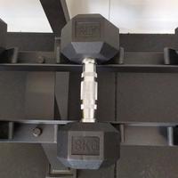 kit 8 coppie manubri 180kg+rastrelliera promo -40%